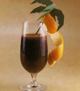 Receta de café naranja