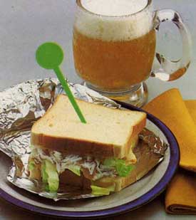 Sándwiches de cangrejo