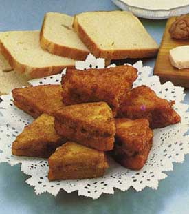 Receta de bocaditos de seso y foie gras
