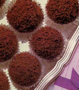 Receta de bolitas de chocolate