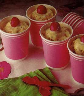 Receta de helado de almendras