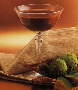 Receta de crema de castañas y café