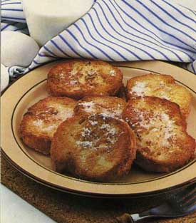 Receta de torrijas