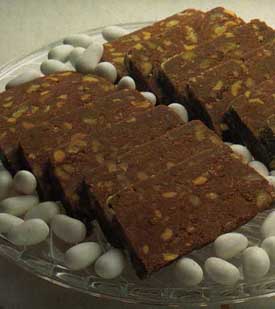 Receta de turrón de chocolate