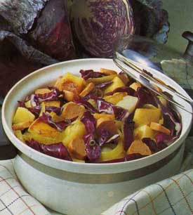 Receta de lombarda guisada