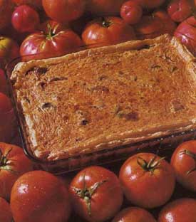 Receta de tarta de tomate