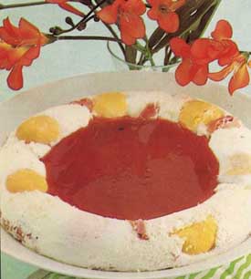 Receta de corona de huevos