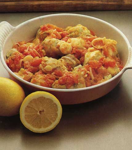 Receta de Alcachofas al limón