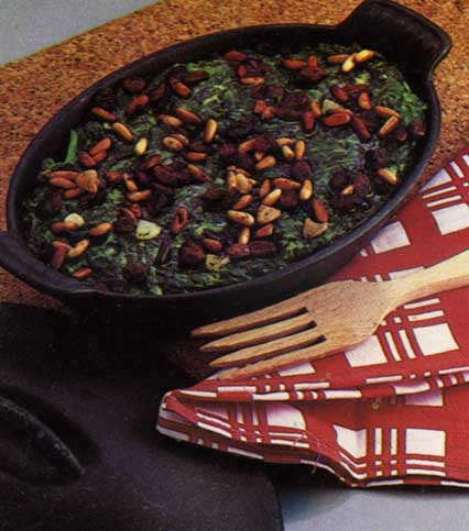 Receta de crema de espinacas a la catalana