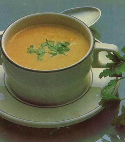 Receta de crema de zanahorias