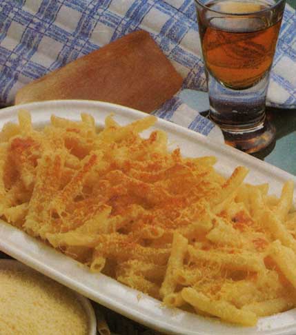 Receta de macarrones con leche