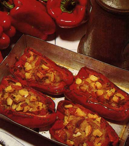 Receta de pimientos rellenos