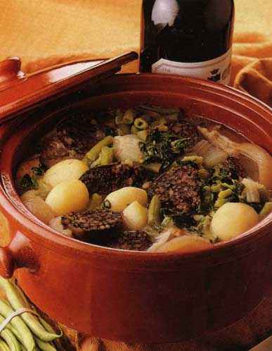 Receta de pote de Cangas