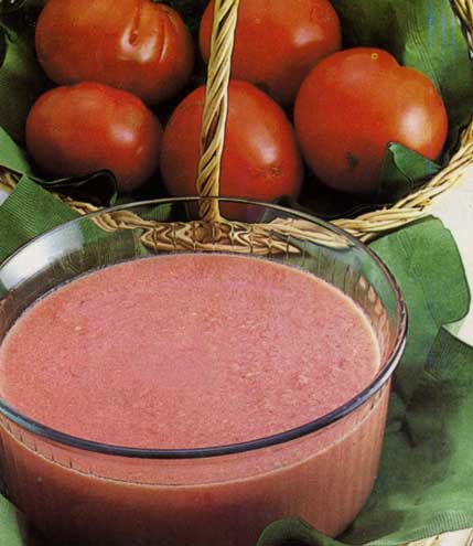 Receta de sopa helada de tomate