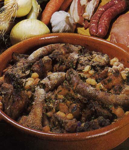 Receta de cassoulet