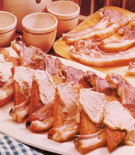 Receta de chuletas de cabrito a la crema