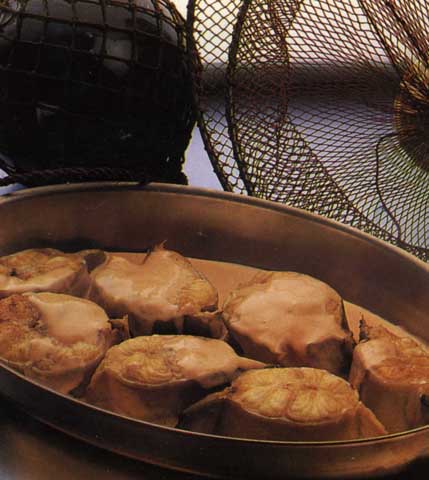 Receta de congrio frío al curry