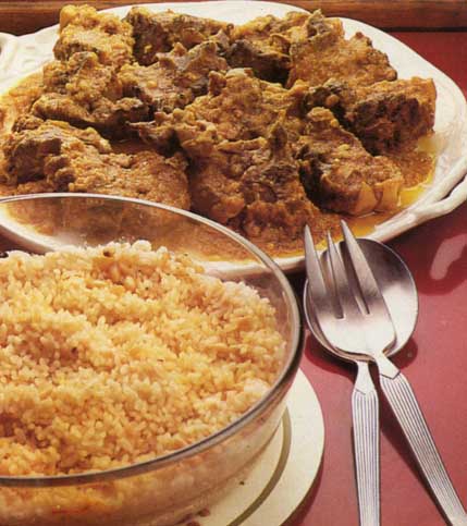 Receta de cordero al curry